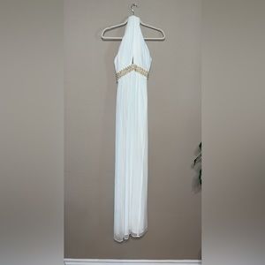 White Goddess & Gold Formal